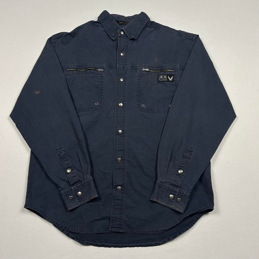 Vintage Harley Davidson Snap Down Shirt